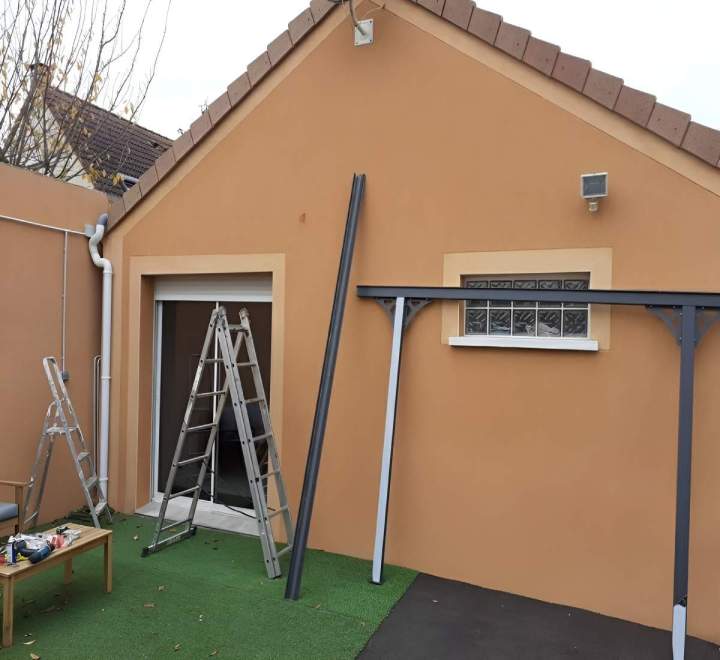 Peinture façade Sannois