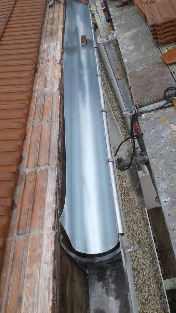 Installation gouttière Sannois